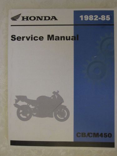 1982-85 honda cb/cm450 service manual