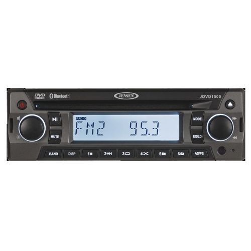 Jensen audio jdvd1500 jensen am/fm/cd/dvd/bluetooth stereo