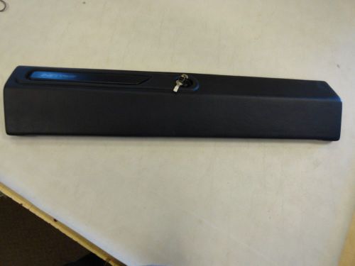 Nitro black glove box door without hinge 34 1/4&#034; x 7 3/8&#034; x 1 1/8&#034; marine boat