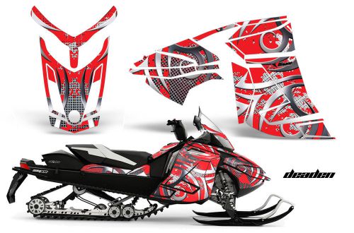 Amr racing ski doo rev-xr gsx summit kit snowmobile sled sticker wrap 2013 ded r