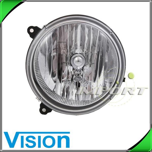 Driver side left l/h headlight lamp assembly replacement 2005-2007 jeep liberty