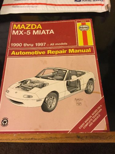 Mazda mx5 miata repair manual