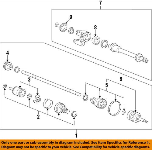 Honda oem-front damper 44351sjk901