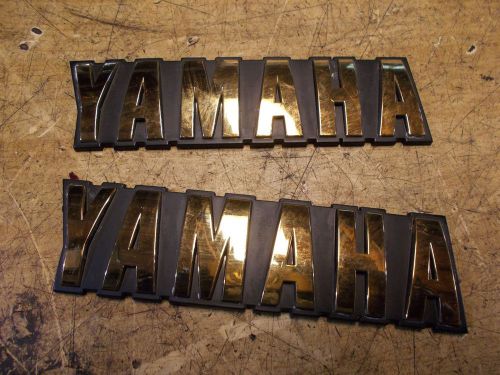 1983 yamaha xvz1200 xvz 1200 venture front fairing emblems x2 #2