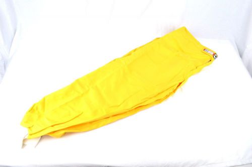 Rjs racing adult sfi 3-2a/1 classic 5x fire suit pants yellow 200020610