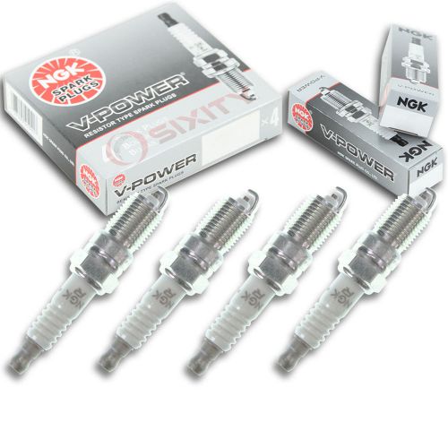 4pcs mercruiser 5.0l mpi gen+ from 0m320415 ngk v-power spark plugs stern cz