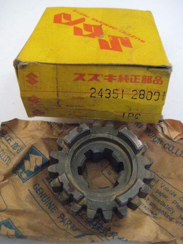 Suzuki ts185/ts125/rv125/gt185/ds185 5th driven gear nos!