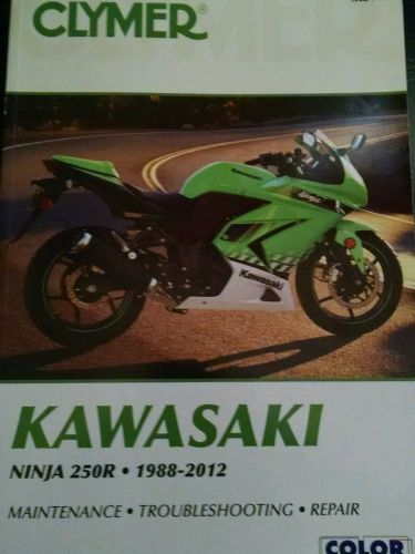 Kawasaki ninja 250 88-12 clymer repair manual