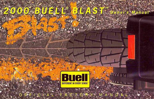 2000 buell blast motorcycle owners manual -buell blast-buell blast-buell blast