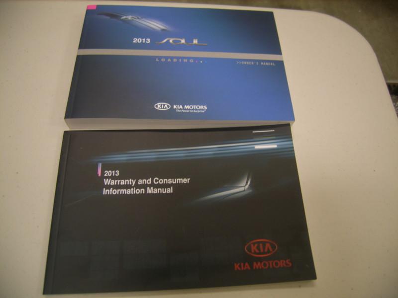 2013 kia soul owner's manual 