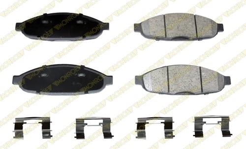 Monroe gx997 brake pad or shoe, front-monroe prosolution ceramic brake pad