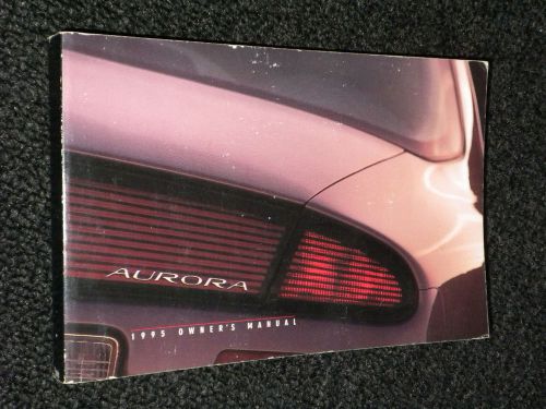 1995 oldsmobile aurora factory gm owners manual