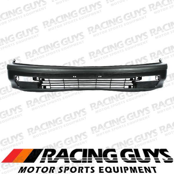 90-91 honda accord dx front bumper cover unpainted facial plastic ho1000134