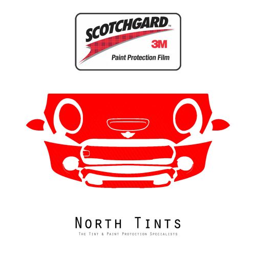 Mini cooper s 2011-2015 precut 3m scotchgard paint protection clear bra kit