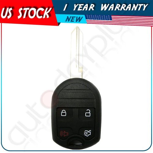 New replacement 4 button uncut remote head ignition key keyless entry combo fob