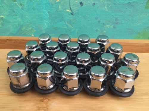 Oem factory stock honda element pilot odyssey lug nuts set (20) 90381-sv1-981