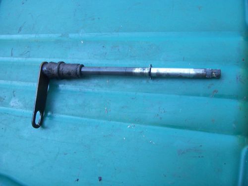 1972 yamaha ds7 250 motorcycle shifter shaft