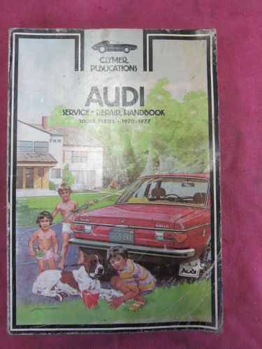 Audi 100ls 1970-1977 service repair handbook manual clymer publications