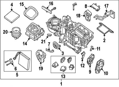 Nissan 27122ea000 genuine oem front cover