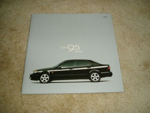 2000 saab 9-5 sedan se aero sales brochure dealer literature