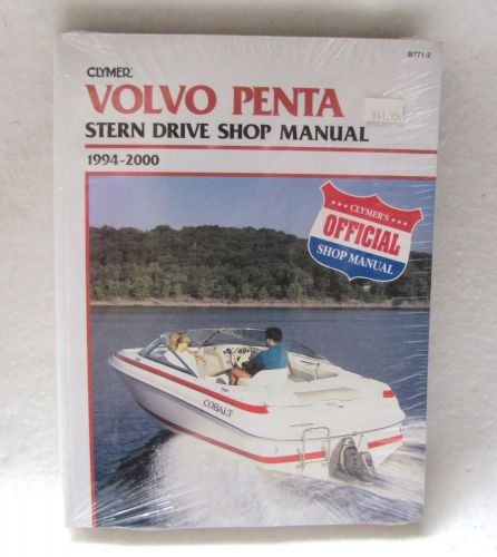 Clymer repair manual volvo penta b771-2