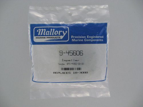 Water pump impeller 9-45606 mallory marine 18-3088