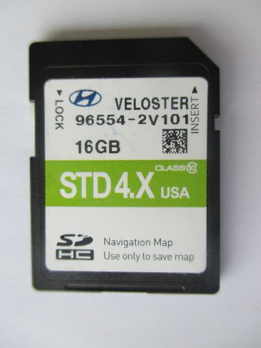 14 15 16 hyundai veloster navigation sd card map data 16gb gps oem 96554-2v101