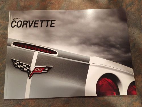 2013 chevrolet corvette dealer brochure