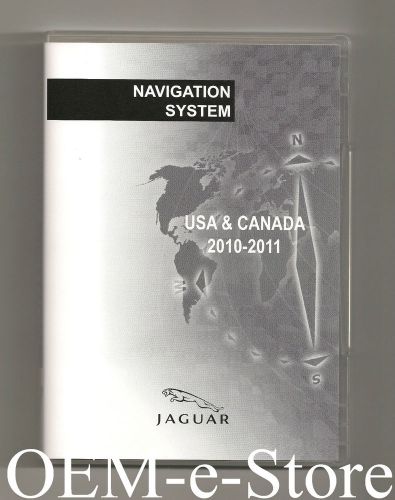 2007 to 2012 jaguar xk xkr coupe / convertible navigation oem dvd west coast map