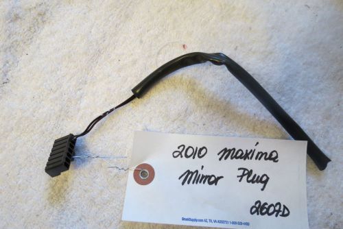 09 10 11 12 13 nissan maxima rear view mirror plug oem 2607d