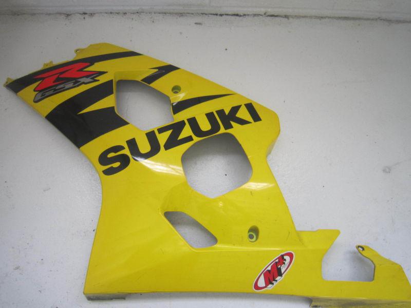 2005 gsxr600 gsxr 750 gsxr750 600 left mid lower fairing cowl plastic o