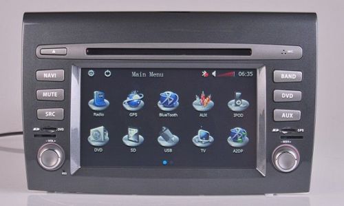 Car dvd gps navigation for 2007-2013 fiat bravo brava stereo headunit ipod radio