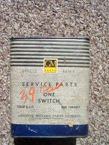 1939 chevrolet truck+car nos headlight switch in unopened box gm # 1994007