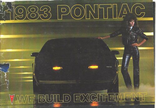 1983 pontiac sales brochure