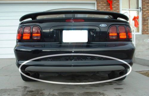 1994-1998 mustang rear bumper insert decal graphic stripe roush style sticker