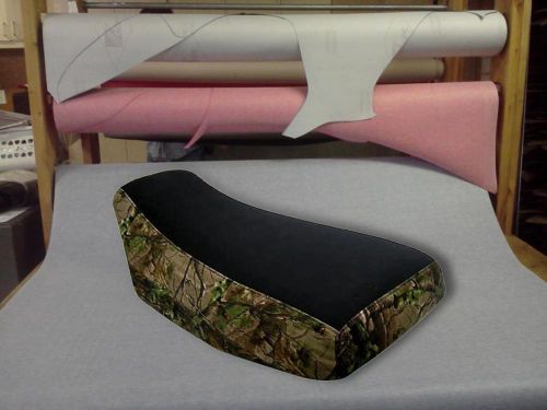 Foreman camo black seat cover # usa atv seat 16