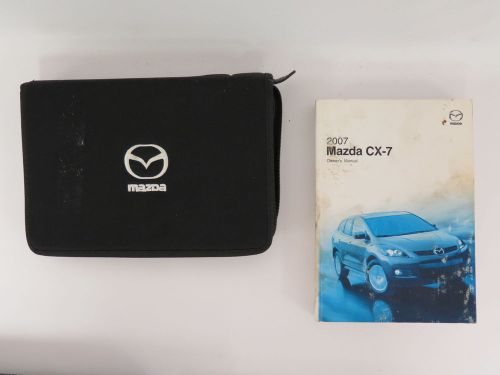 2007 mazda cx-7 owners manual book