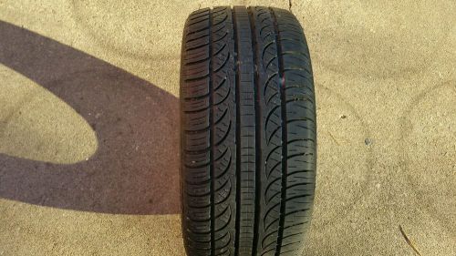 1x one pirelli p zero nero tire 245 40 17 7.00 - 8.50 tread remaining