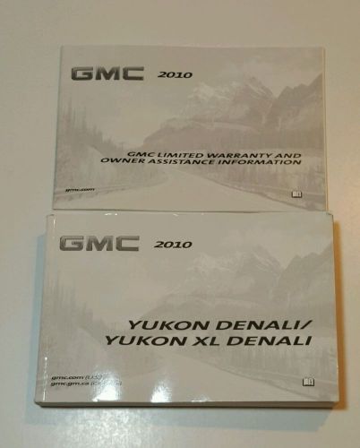 2010 gmc yukon denali  / yukon xl denali slt sle z -71 4x4 2wd owners manual