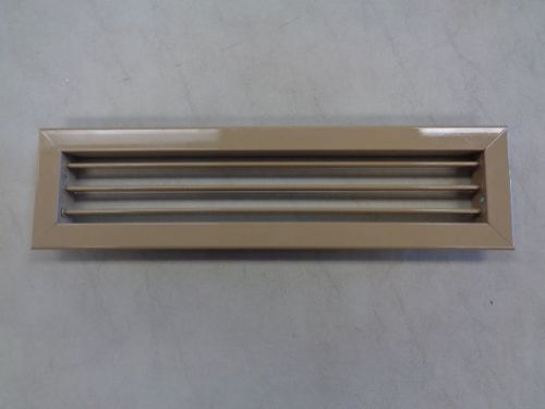 Aluminum painted vent tan 15&#034; x 4&#034; marine boat