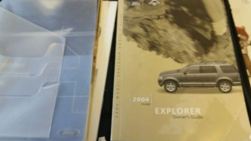 2004 ford explorer owners manual