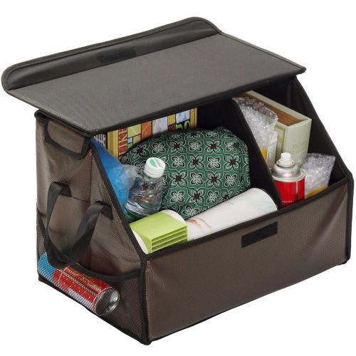 Car / truck trunk cargo organizer collapsable folding storage container