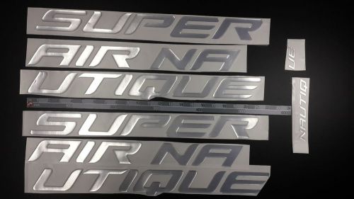 Super air nautique boat emblem 61&#034; stickers set - adesivi barca