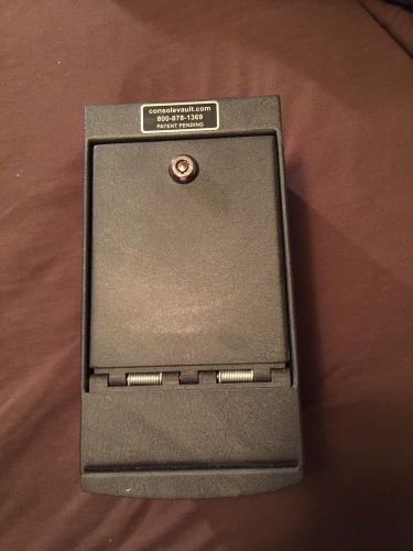 Console vault gun safe 03-06 yukon/escalade/avalanche/silverado w/ barrel lock