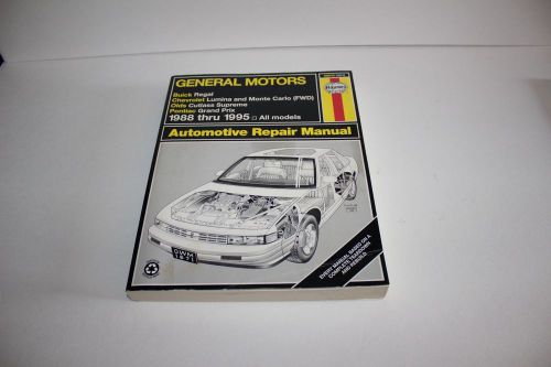 General motors automotive repair manual