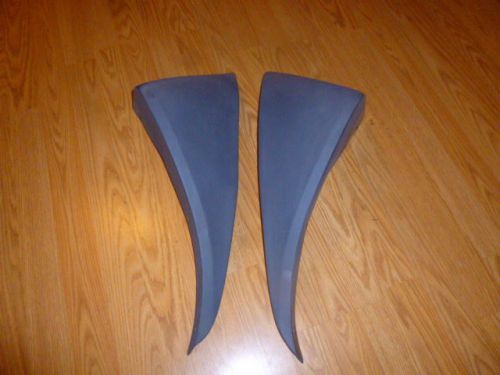 1979-81 pontiac trans am rear quarter panel wheel flares spoilers- pair-