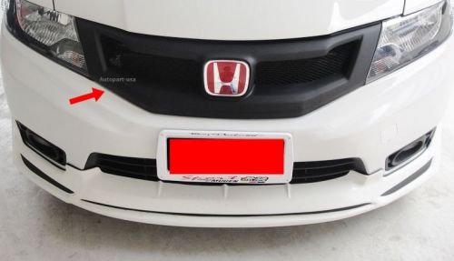 For honda city mc 2012-2013  matte black front mesh grille grill mg-rr style