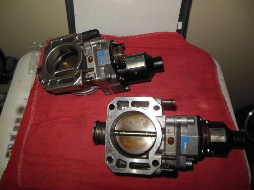 (2) bmw e32 e31 eml throttle body housing bosch  actuator v12 750i 850i