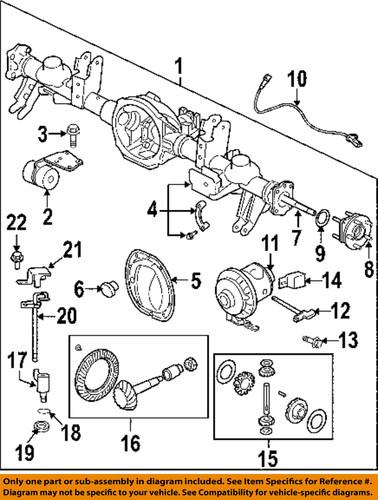 Jeep oem 52114003af 4wd actuator