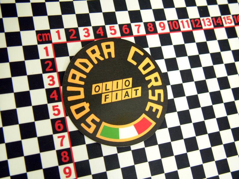 Fiat abarth squadra corse decal 131 127 128 126 500 - 1000's more in our shop!